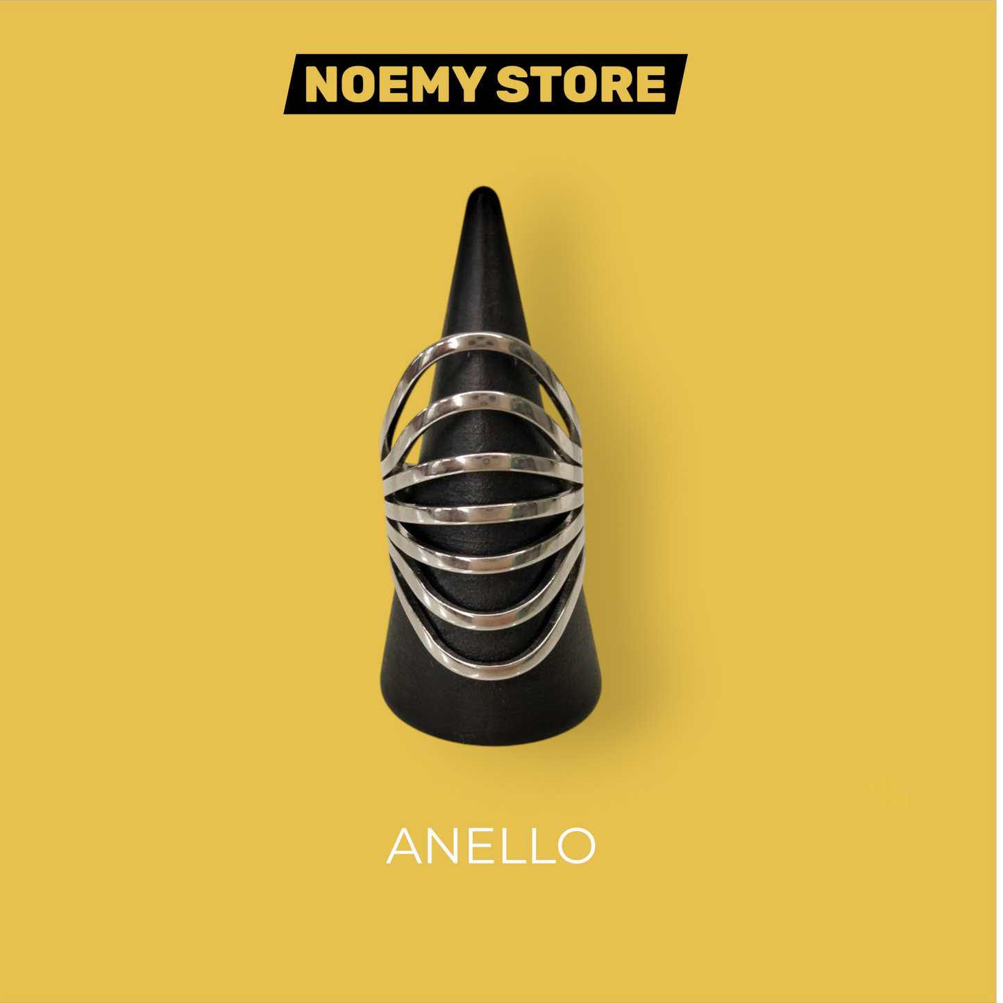 Anello in acciaio inossidabile regolabile