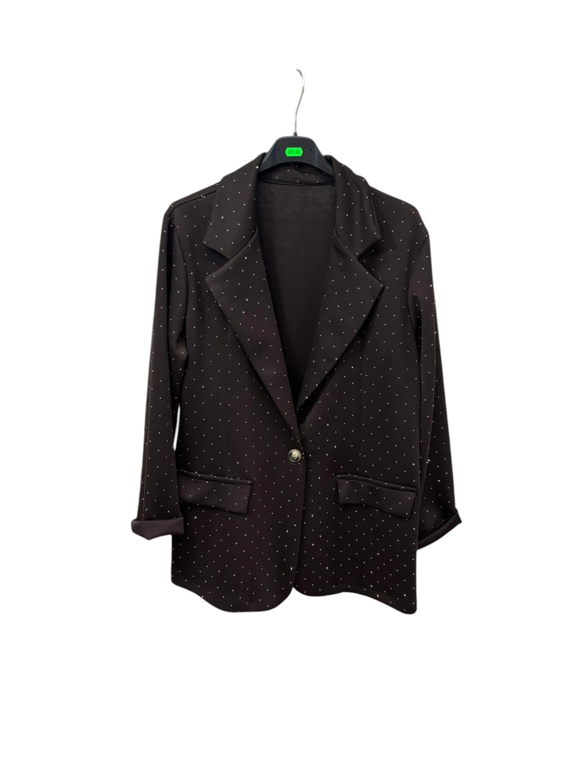 Completo marrone Diamanti veste fino uan L/XL