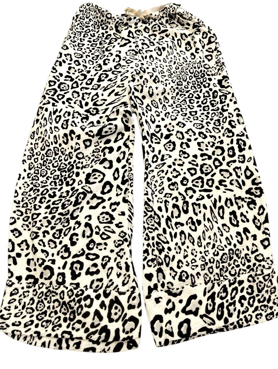 Completo leopardato veste fino una tg L
