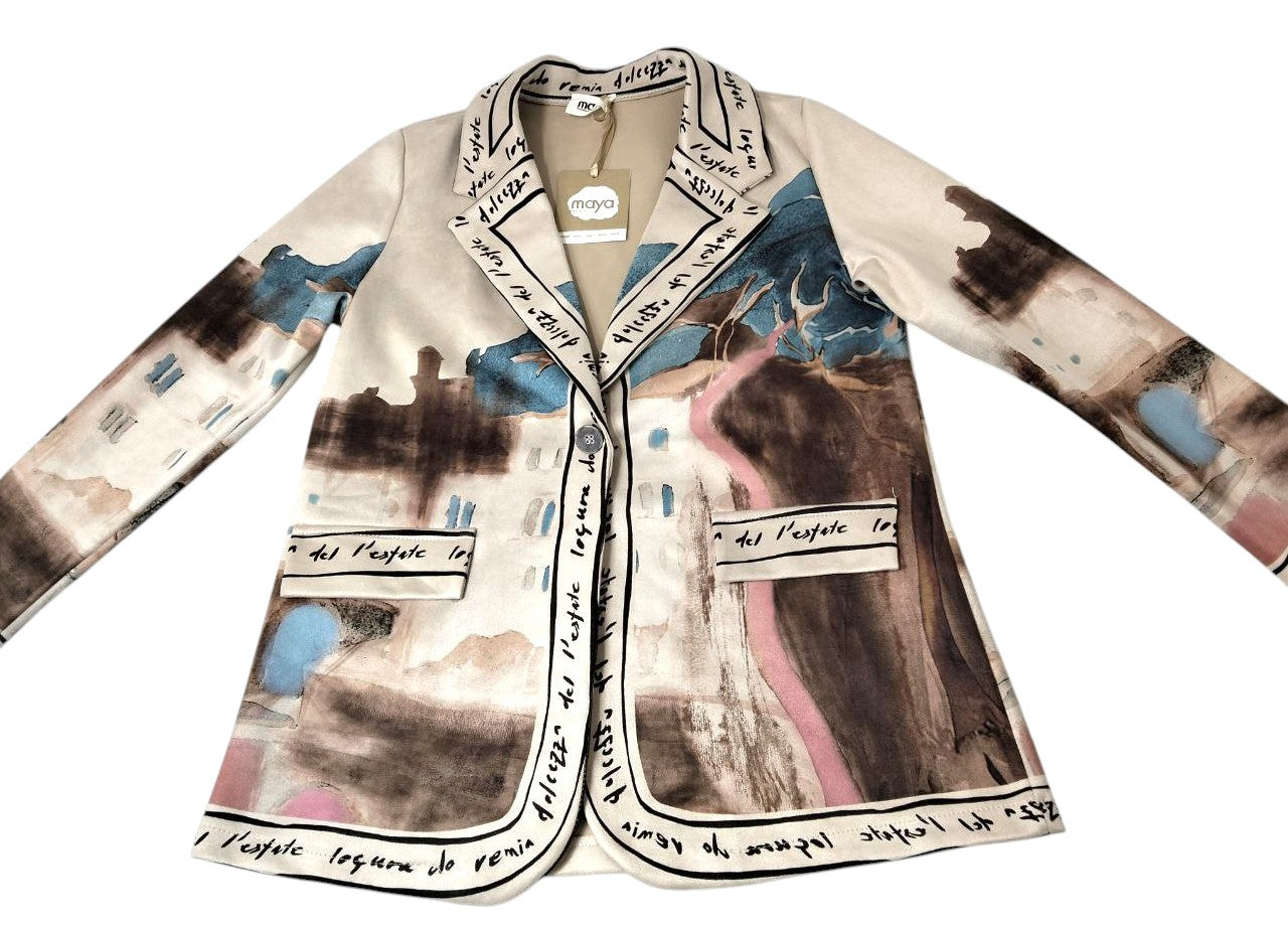 Blazer 'Acquarello Veneziano'