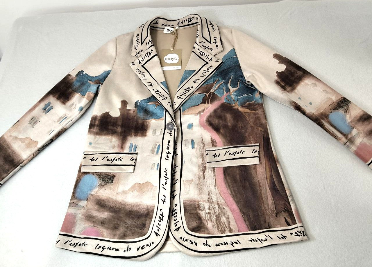 Blazer 'Acquarello Veneziano'