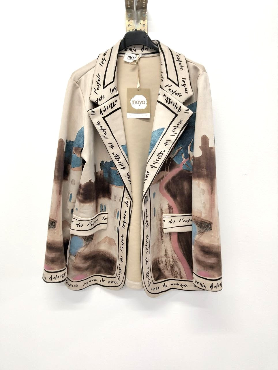 Blazer 'Acquarello Veneziano'