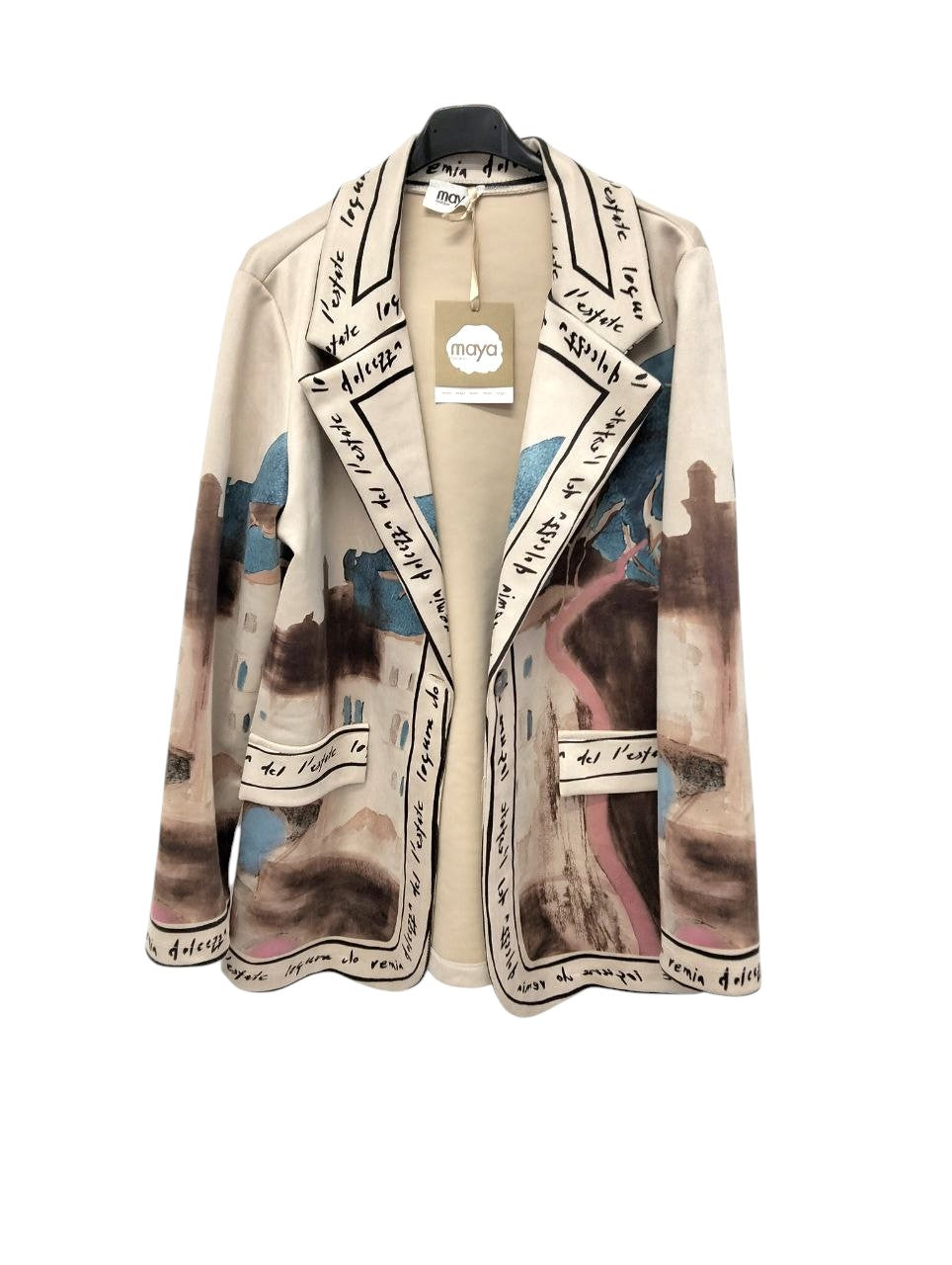 Blazer 'Acquarello Veneziano'