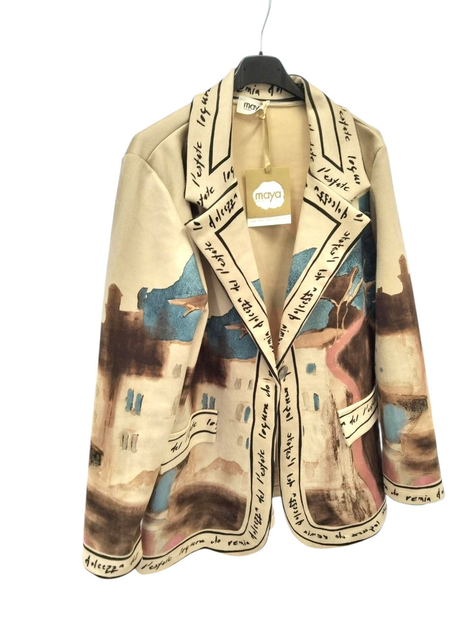 Blazer 'Acquarello Veneziano'