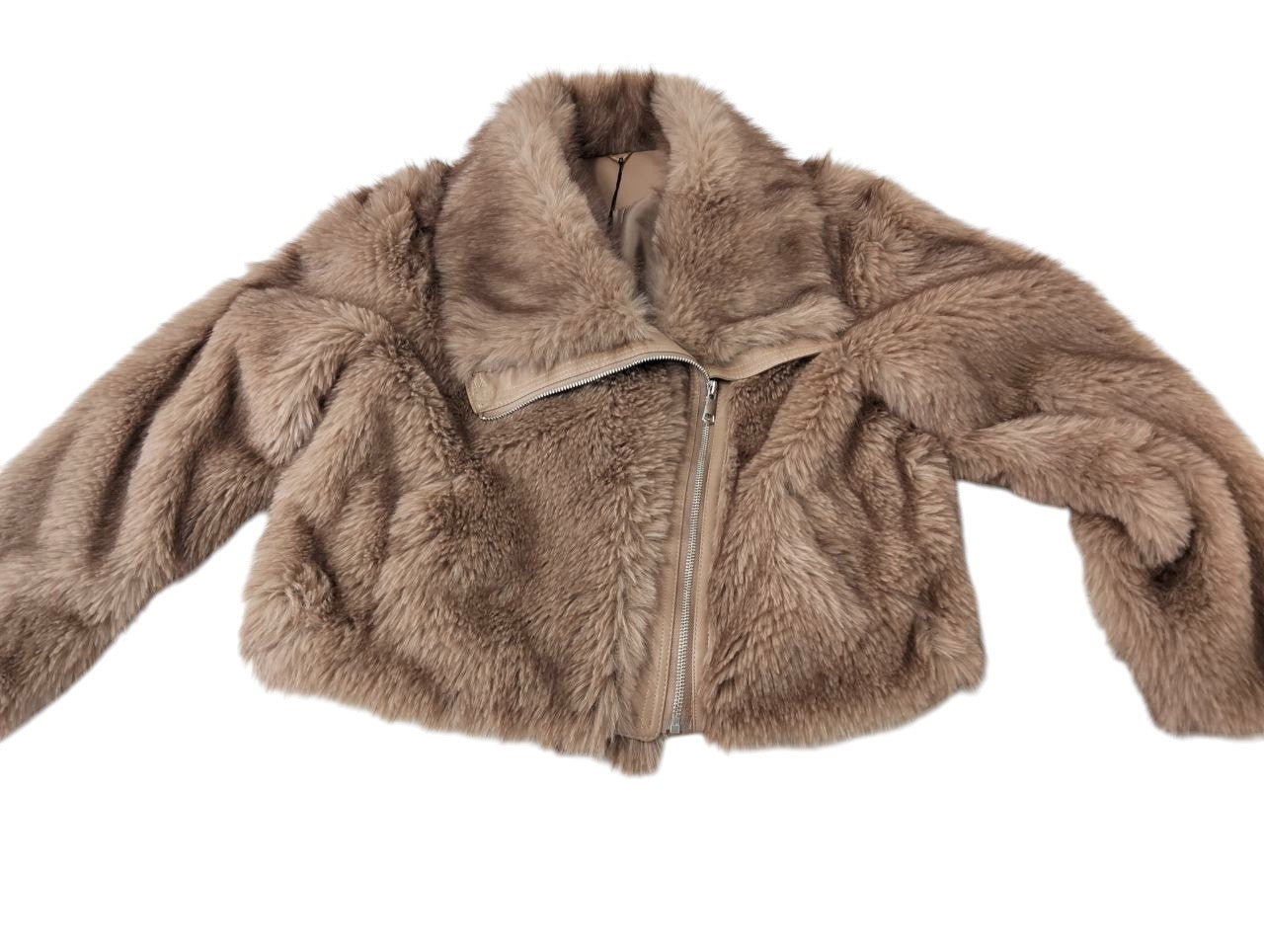 Giacca Ecopelliccia 'Biker Chic'