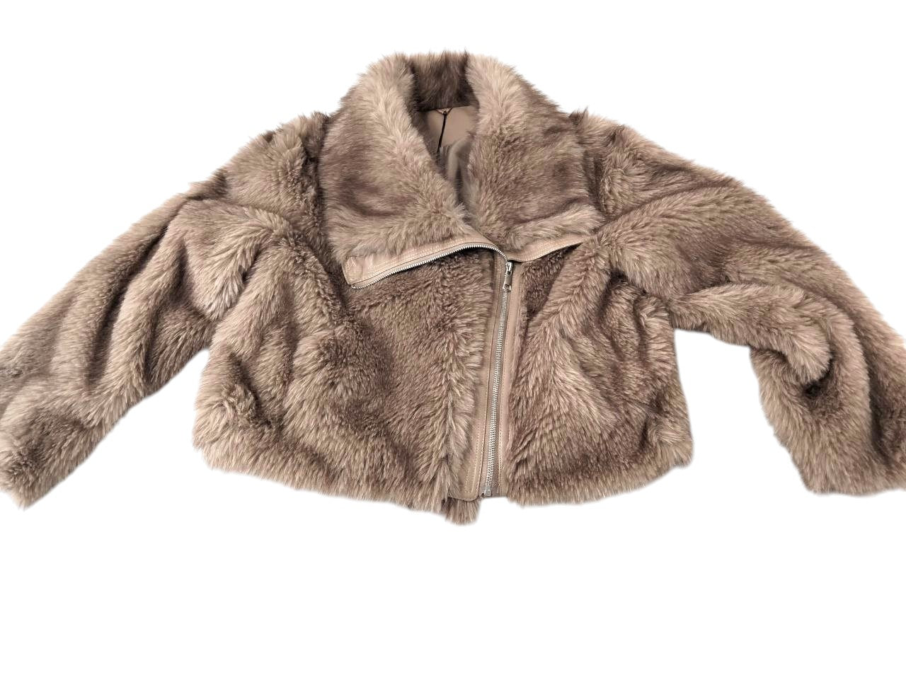 Giacca Ecopelliccia 'Biker Chic'