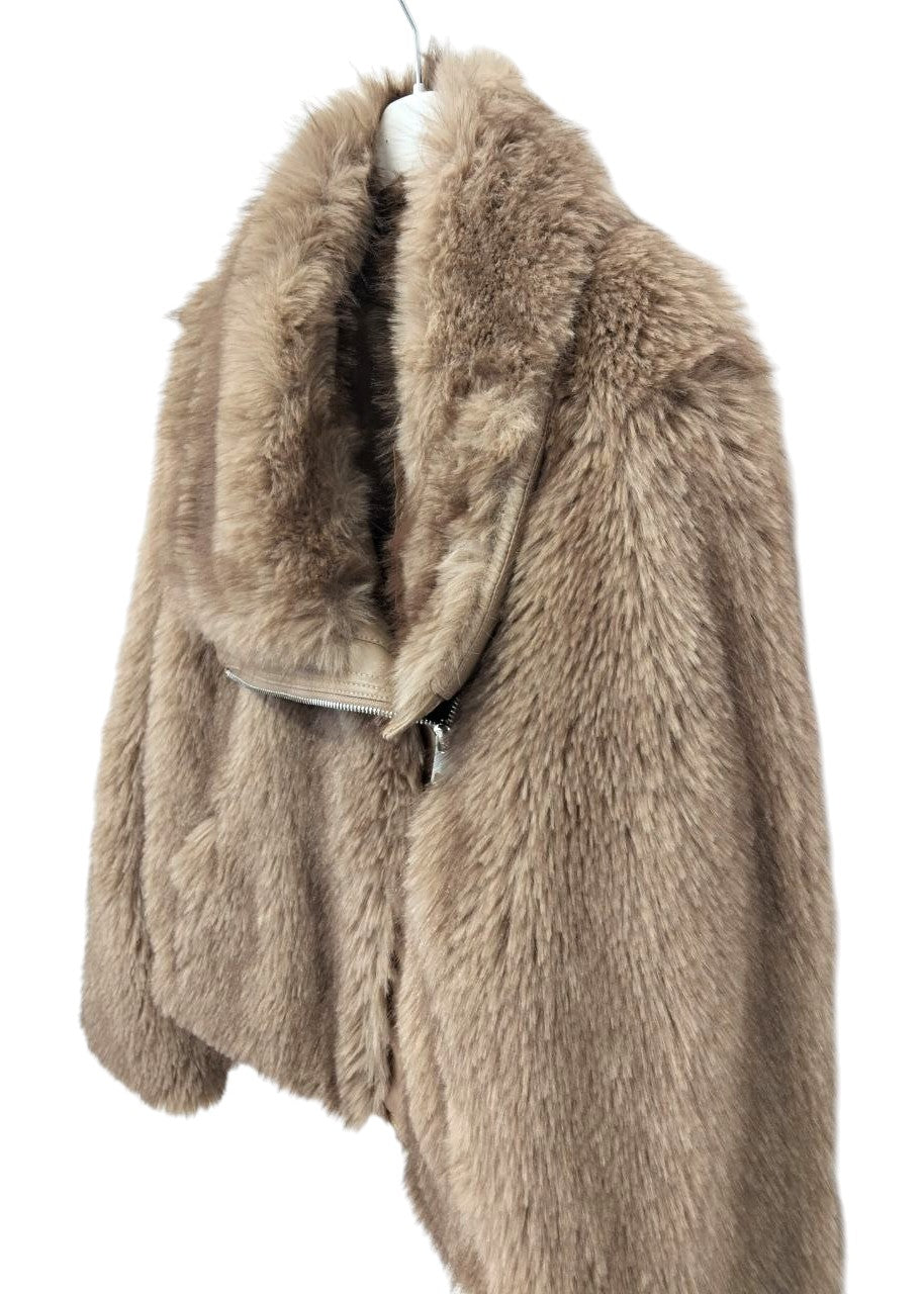 Giacca Ecopelliccia 'Biker Chic'