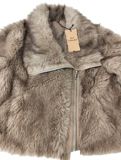 Giacca Ecopelliccia 'Biker Chic'