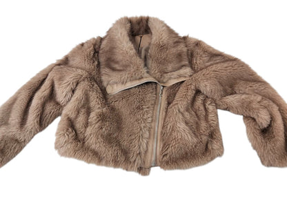 Giacca Ecopelliccia 'Biker Chic'