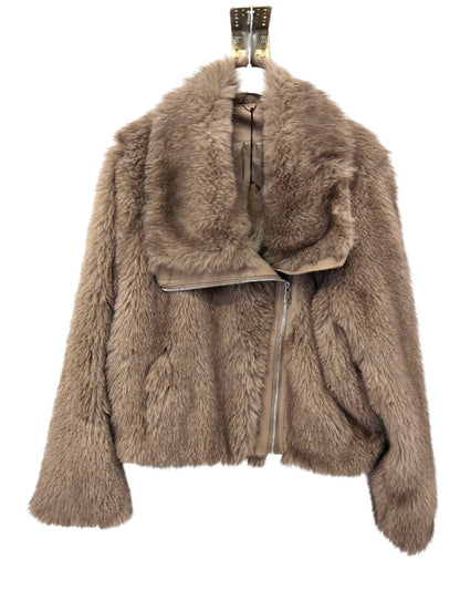 Giacca Ecopelliccia 'Biker Chic'